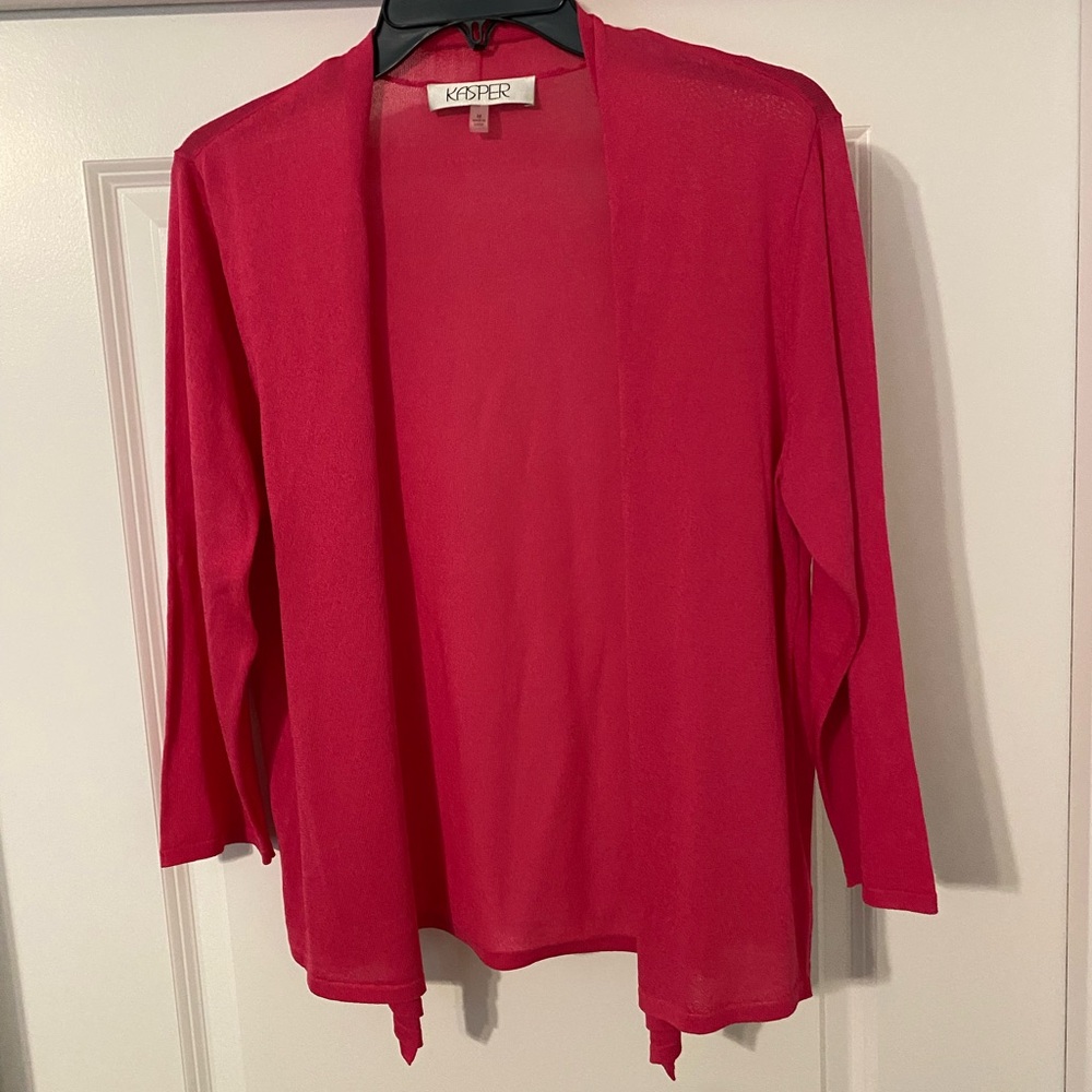 Kasper Women's Vibrant pink Cardigan